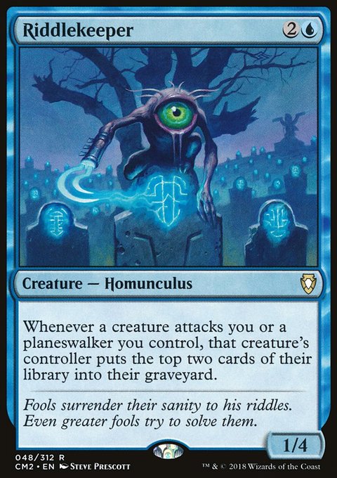 Riddlekeeper, Commander Anthology Volume II #48, Magic: The Gathering card
