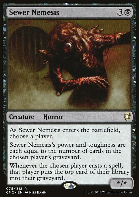 Sewer Nemesis, Commander Anthology Volume II #75, Magic: The Gathering card