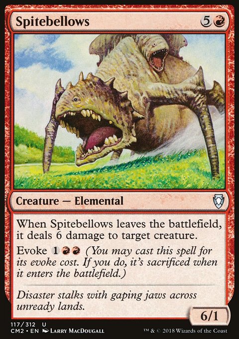 Spitebellows, Commander Anthology Volume II #117, Magic: The Gathering card