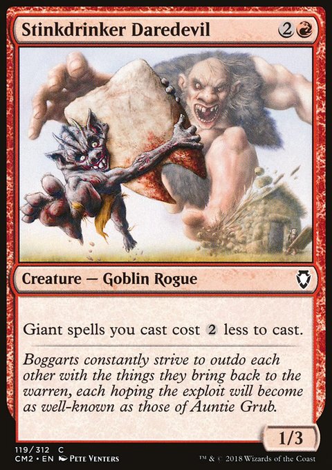 Stinkdrinker Daredevil, Commander Anthology Volume II #119, Magic: The Gathering card