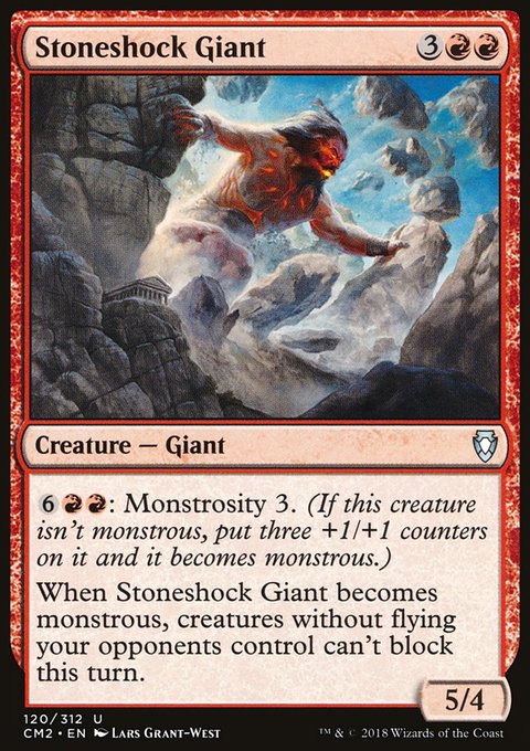 Stoneshock Giant, Commander Anthology Volume II #120, Magic: The Gathering card