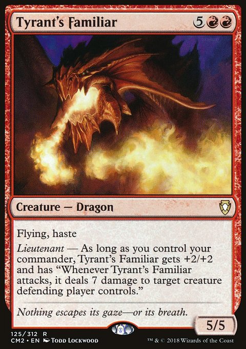 Tyrant's Familiar, Commander Anthology Volume II #125, Magic: The Gathering card
