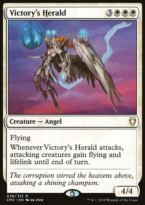 Victory's Herald, Commander Anthology Volume II #38, Magic: The Gathering card