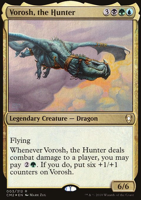 Vorosh, the Hunter, Commander Anthology Volume II #3, Magic: The Gathering card