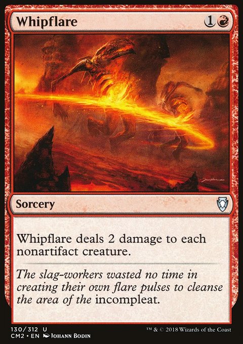 Whipflare, Commander Anthology Volume II #130, Magic: The Gathering card