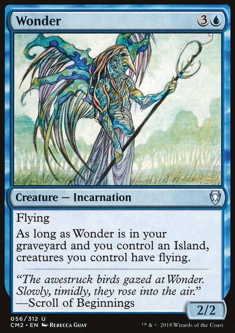 Wonder, Commander Anthology Volume II #56, Magic: The Gathering card