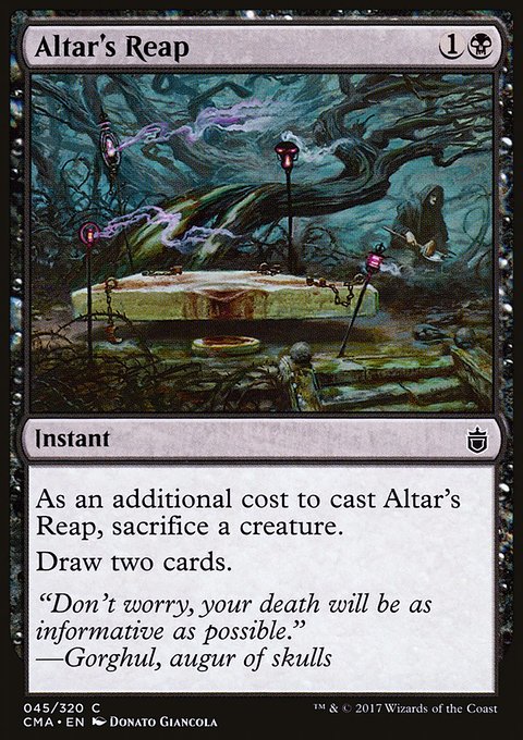 Altar's Reap, Commander Anthology #45, Magic: The Gathering card