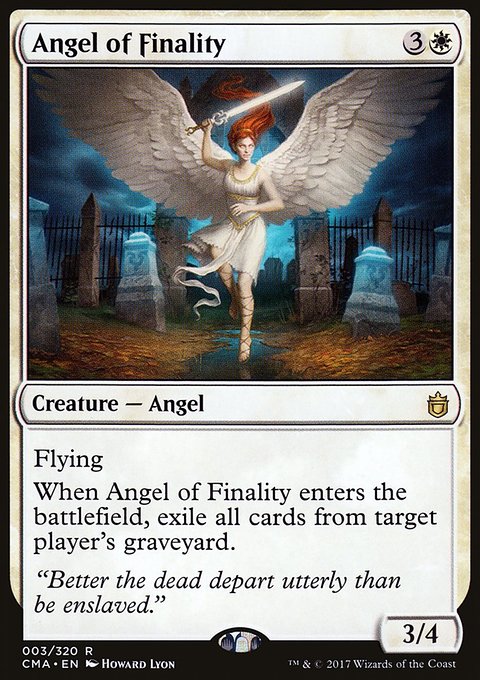 Angel of Finality, Commander Anthology #3, Magic: The Gathering card