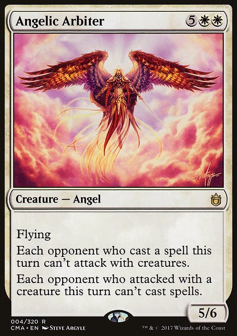 Angelic Arbiter, Commander Anthology #4, Magic: The Gathering card