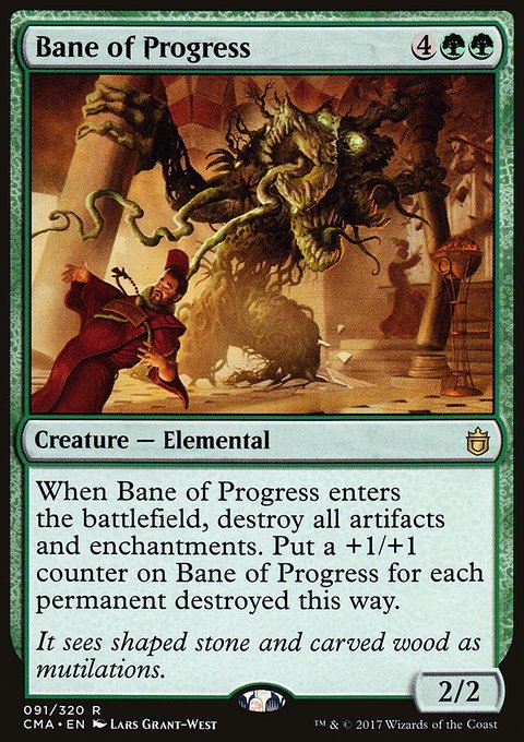 Bane of Progress, Commander Anthology #91, Magic: The Gathering card