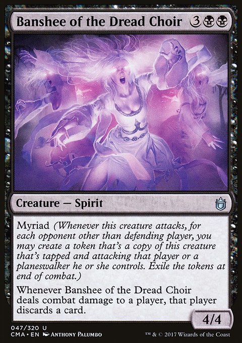 Banshee of the Dread Choir, Commander Anthology #47, Magic: The Gathering card