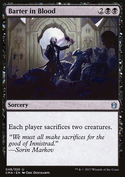 Barter in Blood, Commander Anthology #48, Magic: The Gathering card