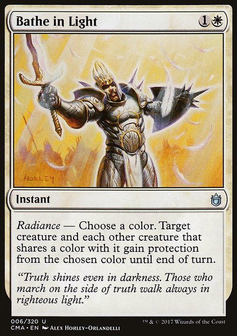 Bathe in Light, Commander Anthology #6, Magic: The Gathering card