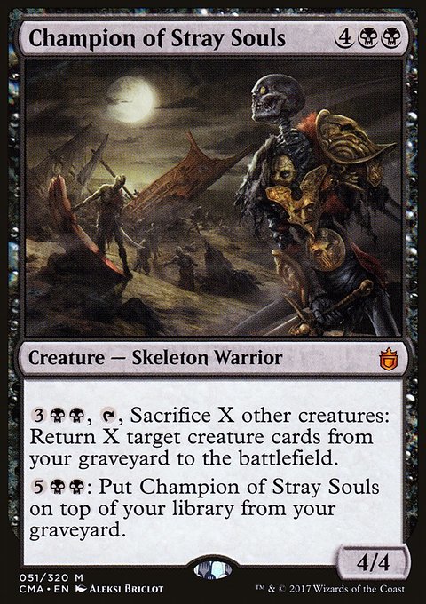 Champion of Stray Souls, Commander Anthology #51, Magic: The Gathering card