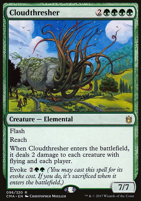 Cloudthresher, Commander Anthology #96, Magic: The Gathering card