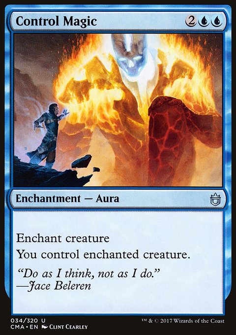 Control Magic, Commander Anthology #34, Magic: The Gathering card