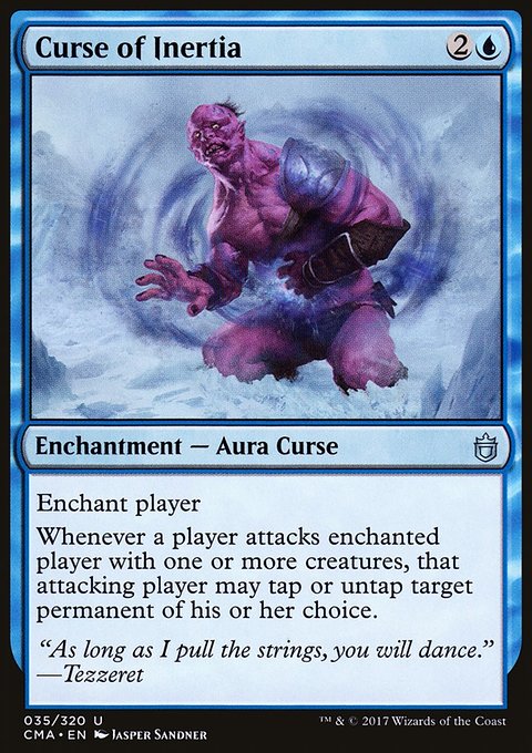 Curse of Inertia, Commander Anthology #35, Magic: The Gathering card