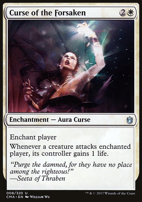 Curse of the Forsaken, Commander Anthology #8, Magic: The Gathering card