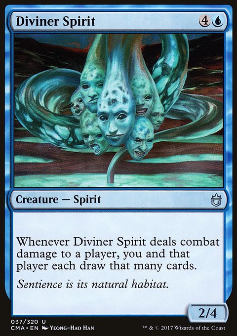 Diviner Spirit, Commander Anthology #37, Magic: The Gathering card
