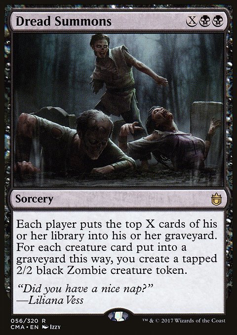 Dread Summons, Commander Anthology #56, Magic: The Gathering card