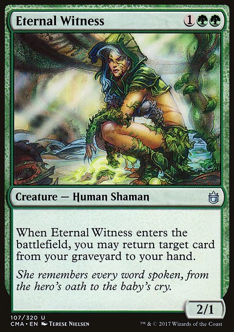 Eternal Witness, Commander Anthology #107, Magic: The Gathering card