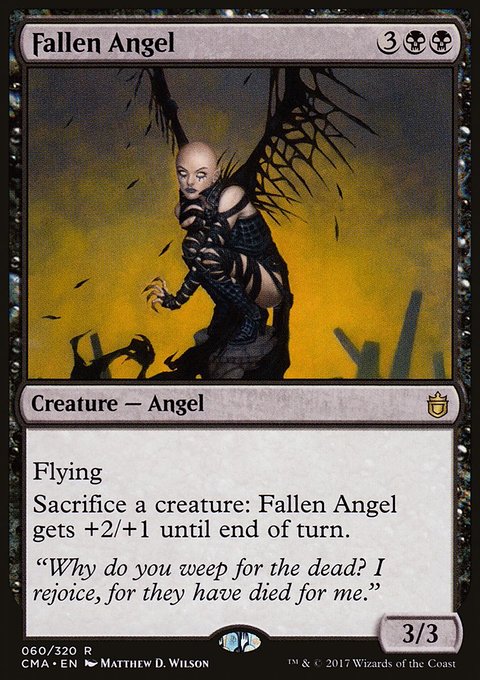 Fallen Angel, Commander Anthology #60, Magic: The Gathering card