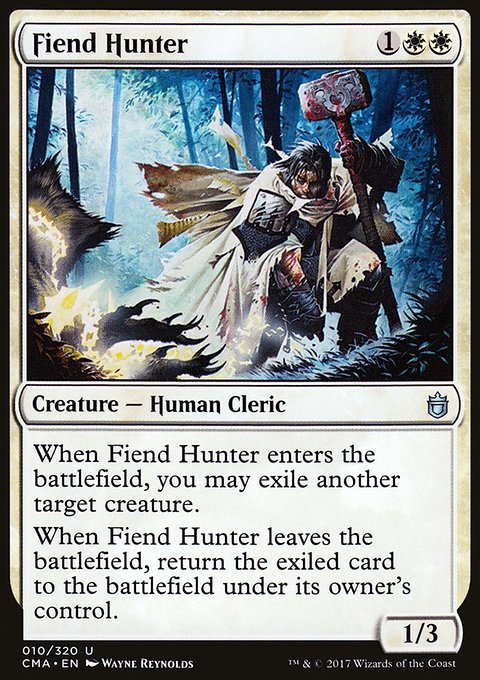 Fiend Hunter, Commander Anthology #10, Magic: The Gathering card