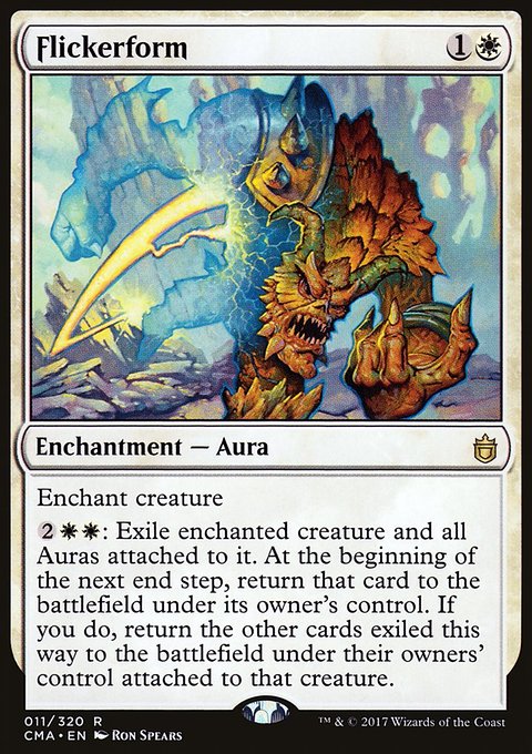 Flickerform, Commander Anthology #11, Magic: The Gathering card