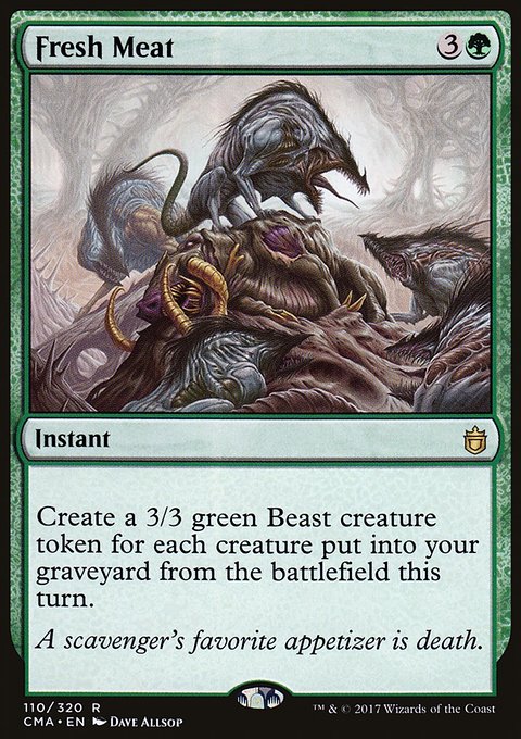 Fresh Meat, Commander Anthology #110, Magic: The Gathering card