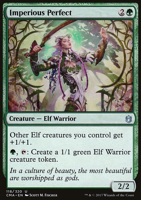 Imperious Perfect, Commander Anthology #118, Magic: The Gathering card
