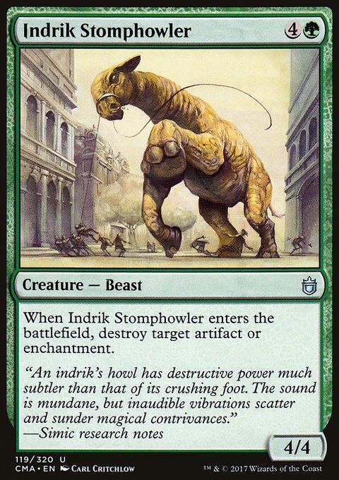 Indrik Stomphowler, Commander Anthology #119, Magic: The Gathering card
