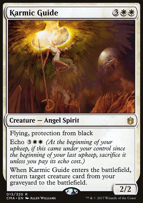Karmic Guide, Commander Anthology #13, Magic: The Gathering card