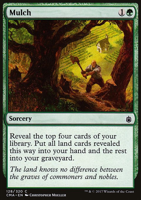 Mulch, Commander Anthology #128, Magic: The Gathering card