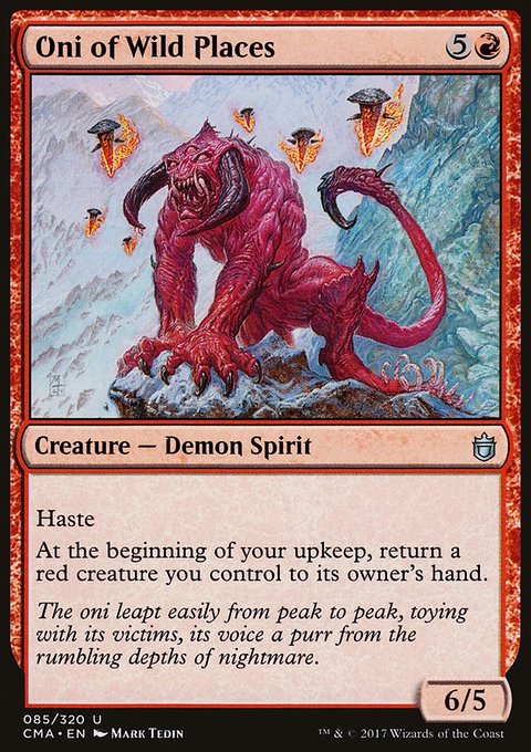 Oni of Wild Places, Commander Anthology #85, Magic: The Gathering card