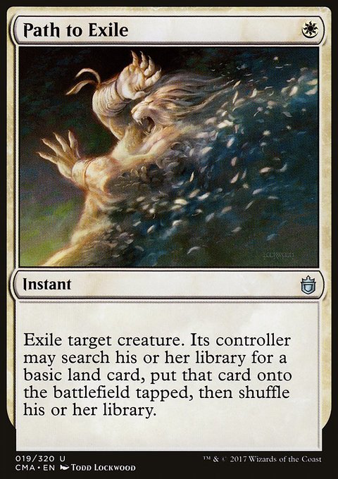 Path to Exile, Commander Anthology #19, Magic: The Gathering card