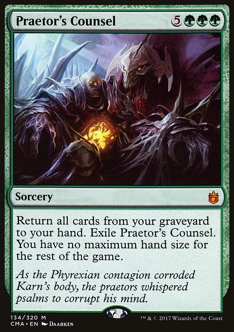Praetor's Counsel, Commander Anthology #134, Magic: The Gathering card
