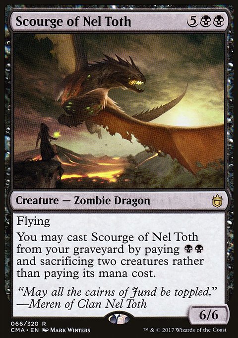 Scourge of Nel Toth, Commander Anthology #66, Magic: The Gathering card