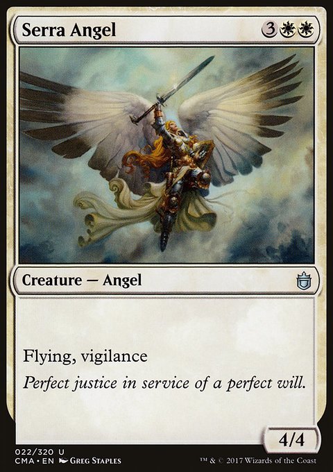 Serra Angel, Commander Anthology #22, Magic: The Gathering card