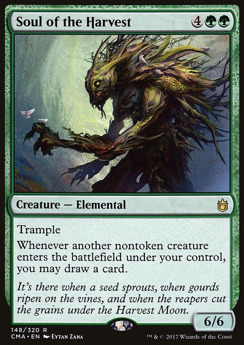 Soul of the Harvest, Commander Anthology #148, Magic: The Gathering card