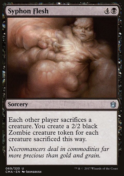 Syphon Flesh, Commander Anthology #69, Magic: The Gathering card
