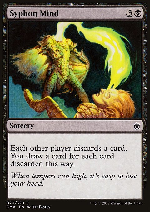 Syphon Mind, Commander Anthology #70, Magic: The Gathering card