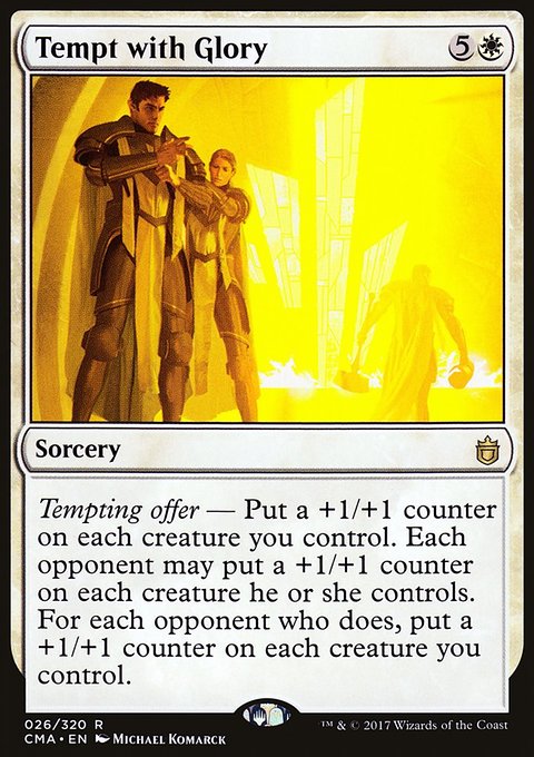 Tempt with Glory, Commander Anthology #26, Magic: The Gathering card