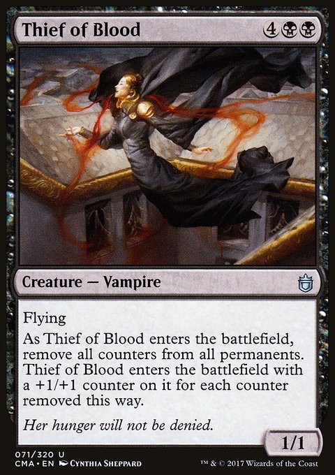 Thief of Blood, Commander Anthology #71, Magic: The Gathering card
