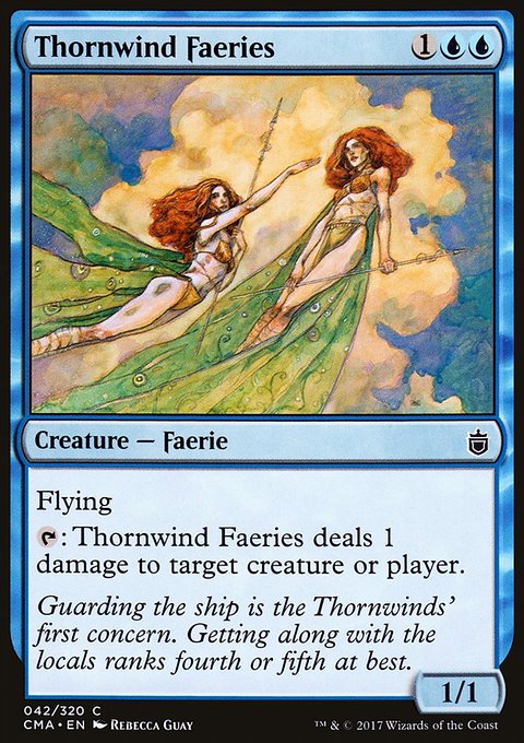 Thornwind Faeries, Commander Anthology #42, Magic: The Gathering card