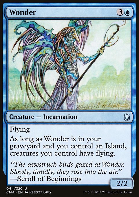 Wonder, Commander Anthology #44, Magic: The Gathering card