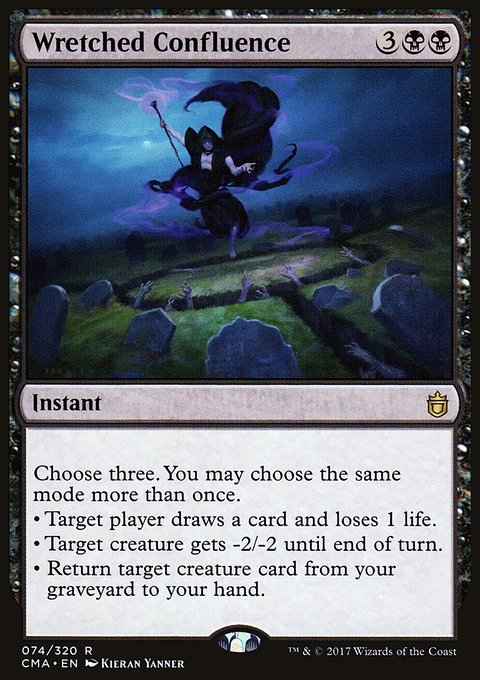 Wretched Confluence, Commander Anthology #74, Magic: The Gathering card