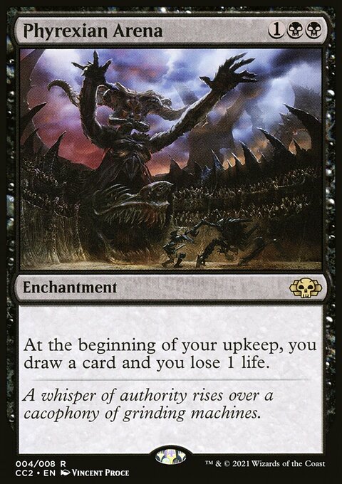 Phyrexian Arena, Commander Collection: Black #4, Magic: The Gathering card