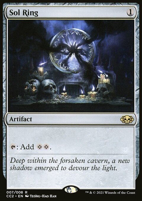 Sol Ring, Commander Collection: Black #7, Magic: The Gathering card