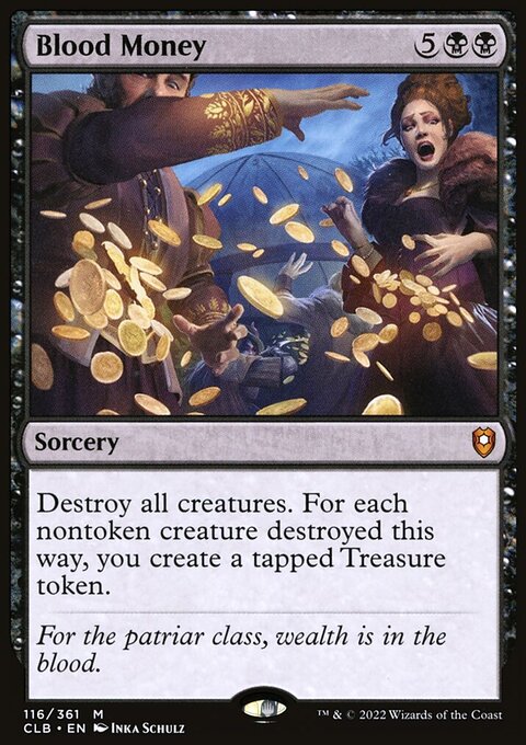Blood Money, Commander Legends: Battle for Baldur's Gate #116, Magic: The Gathering card
