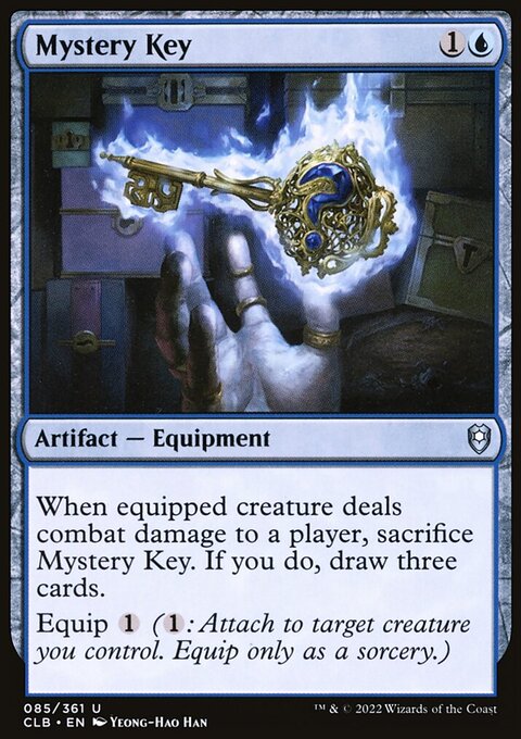 Mystery Key, Commander Legends: Battle for Baldur's Gate #85, Magic: The Gathering card
